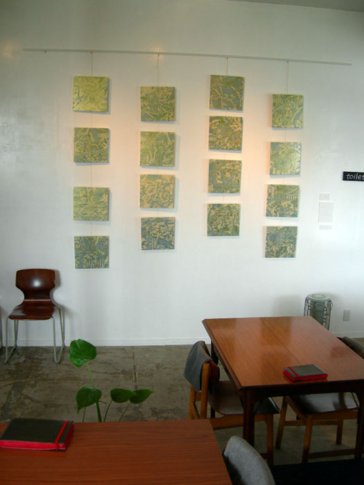 hiyori cafeでの個展 / 山形県米沢市 hiyori cafe / 2006